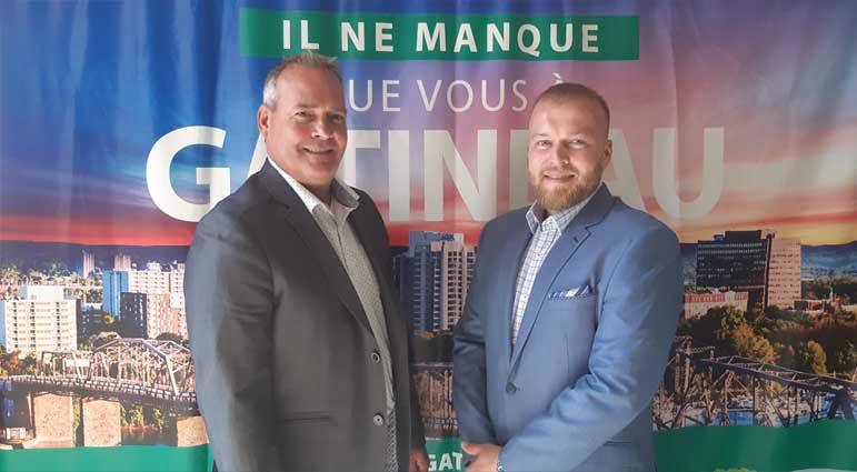 François Boudreault et Stéphane Robinson se joignent à l’équipe d’ID Gatineau