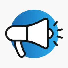 Icône stratégie marketing entreprise